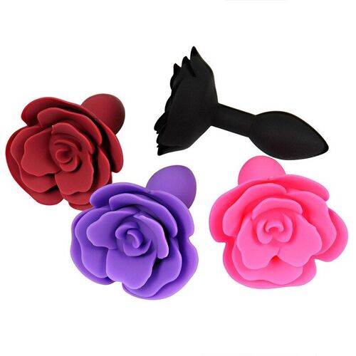 Godemichet Anal En Silicone Souple Pour Homme Et Femme, Jouet Sexuel, Dilatateur, Rose, Porno, Masseur De Prostate