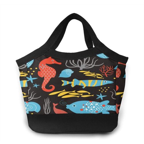 Haunted Mansion Sac à lunch portable Sacs fourre-tout - Sea Life