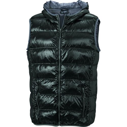 Bodywarmer Duvet Doudoune Sans Manches Anorak Homme - Jn1062 - Noir