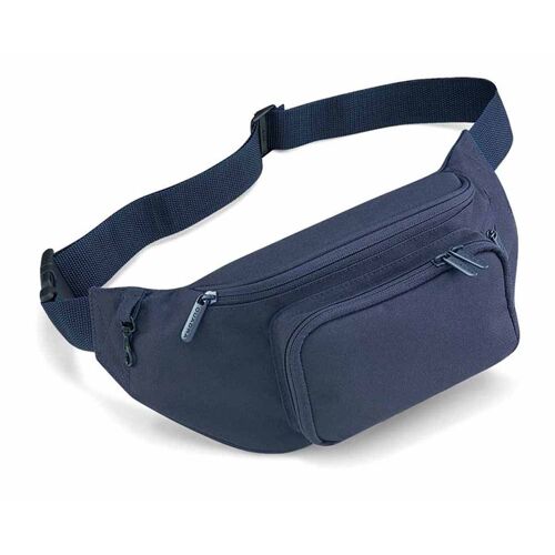 Sac banane - aspect textile - QD12 - bleu marine