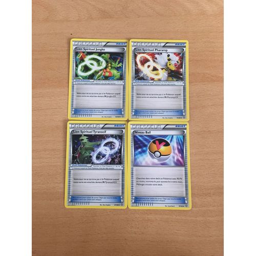 Lien Spirituel Jungko + Lien Spirituel Pharamp + Lien Spirituel Tyranocif + Niveau Ball (Pokemon)