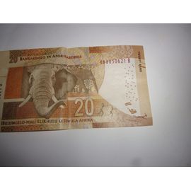 Billet 20 Rand (Afrique Du Sud)