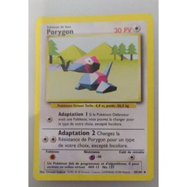 Porygon 39/102 - 30pv - Vf - Semi-Rare - Set De Base, Bon État.