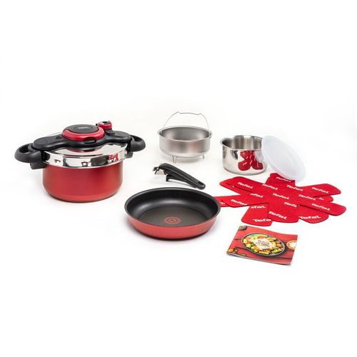 Tefal Ingenio All-In-One Batterie De Cuisine, Ensemble De 8 Pièces, Compact, 7 Modes De Cuisson, Polyvalent, Cuisson Rapide Et Saine, Format Compact Et Empilable, Tous Feux, Poêles Et Casseroles Induction, P4704200