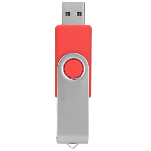 Clé USB Candy Red Clé de mémoire portable rotative pour tablette PC64 Go