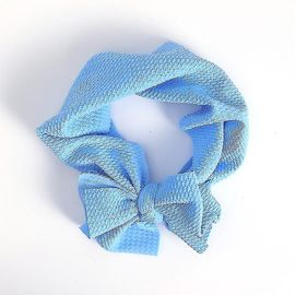 Robe De Voile De Mariage Pour Animaux De Compagnie, Coiffe De Fleur De Chien Diamond Bow Veil Clip Accessoire Pour Chien De Compagnie Catblue + Jaune