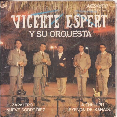 45 Trs E.P. Zapatero / Nueve Sobre Diez / A-Chi-Li-Pu / Leyenda De Xanadu Pressage Espagnol