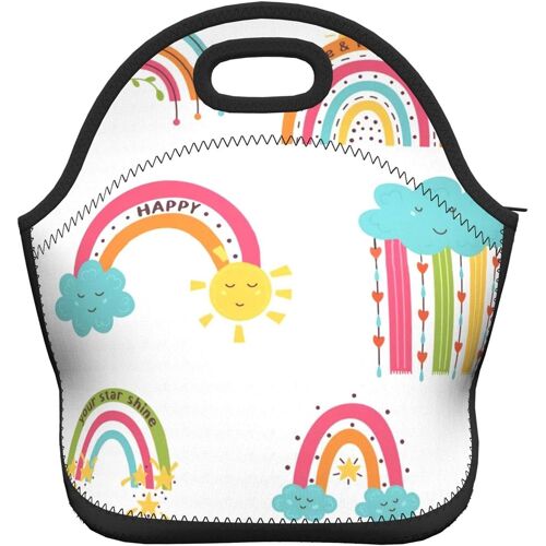 Sac à déjeuner Bento dinosaure hermétique ? Arcs-en-ciel colorés