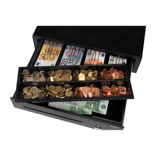 Safescan 4141-Tray1 - Tiroir De Caisse Enregistreuse - Noir