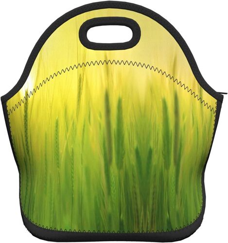 Ice City Pattern Bag Sac fourre-tout étanche pour déjeuner - Herbe verte