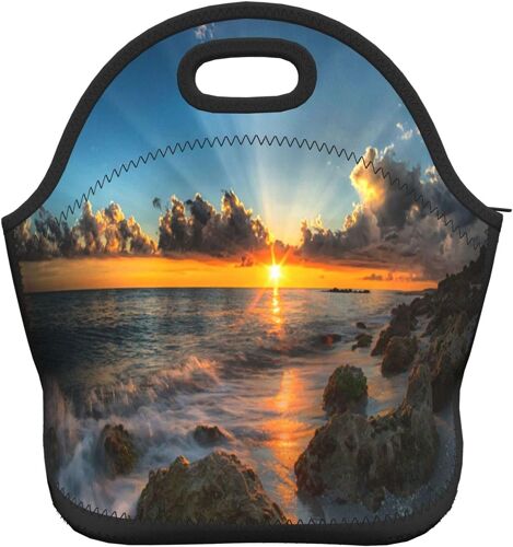 Lunch Bag-Boîte à main-Coastal Sunset