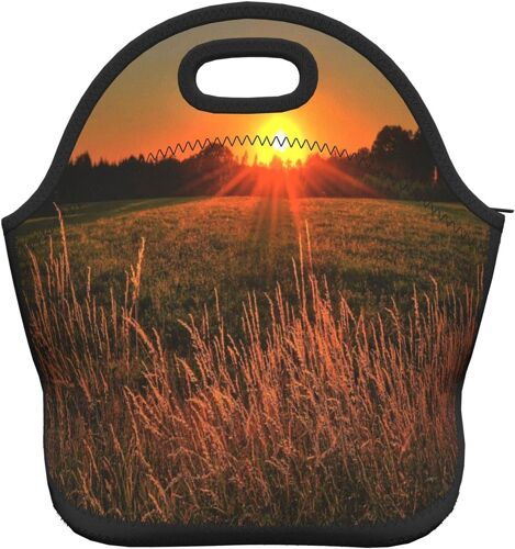 Sac à bento portable Clear Lake Beautiful Scenery - Belle vue sur la campagne