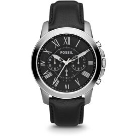 Fossil Montre Noir Chronographe Hommes Grant Fs4812ie
