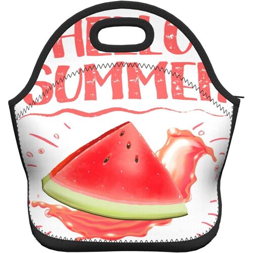 Star Night SkyLunch Bags PliableSummer Watermelon
