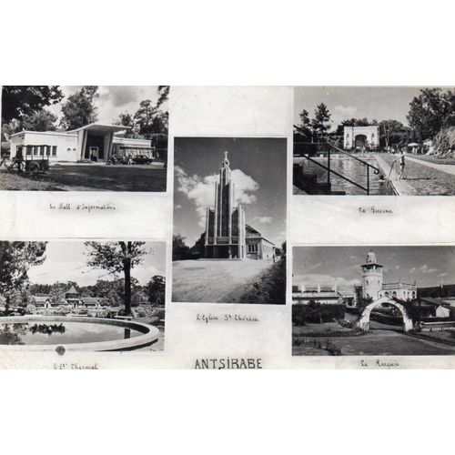 Carte Postale Ecrite - Annee 1962 - Antsirabe - Madagascar - Vues Diverses - Photo Select Antsirabe