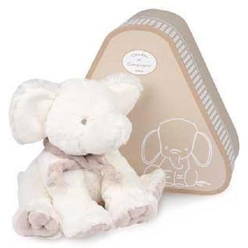 Eléphant En Peluche Mm - Taupe - Doudou Et Compagnie
