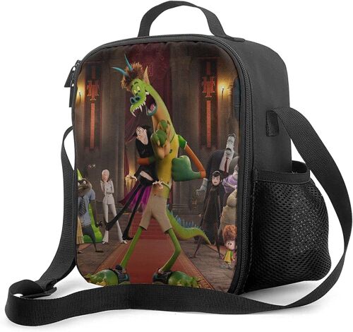 Sac à lunch unisexe isolé étanche sac à lunch hôtel Transy.Lvania congélateur portable sac à lunch isotherme thermique pour enfants/adultes avec bretelles réglables