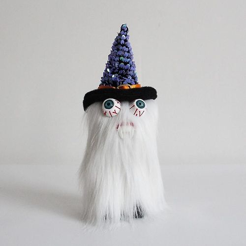 Décorations d'Halloween Décoration d'Halloween Poupée de dent fantôme Poupée Gnome Poupée Gnome Halloween1pcswhite