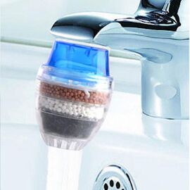 Filtre à eau pour robinet de cuisine, purificateur d'eau, charbon actif, élimine le chlore, le fluorure, les métaux lourds, adoucisseur d'eau dure, filtre pour robinet d'eau