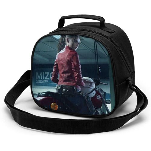 Resident Evil Sac de repas pour enfants réutilisable, étanche et résistant à la chaleur, sac à déjeuner isotherme portable, boîte à déjeuner isotherme pour étudiant travailleur