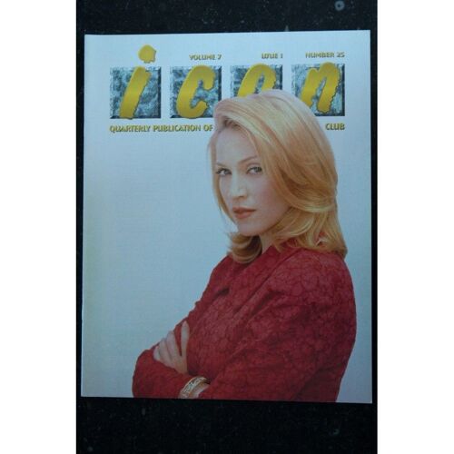Icon Madonna Volume 7 Issue 1 Number 25 The Official Madonna Fan Club 1997