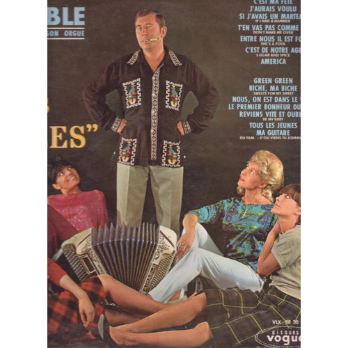 Lp 33 Trs Vinyl Aimable Joue Les "Idoles
