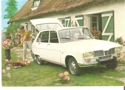Renault 16 R 16 Ta Carte Postale Publicitaire Pour Le Grand Tirage Gratuit De Sélection Automobile Car Postcard