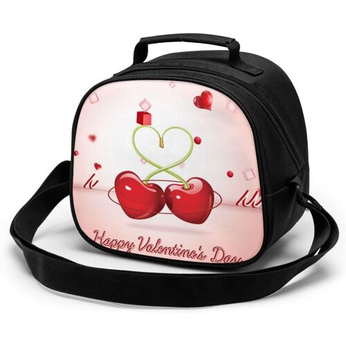 Animation Snoopy Sac de repas pour enfants Sac fourre-tout isotherme thermique avec bandoulière Bento portable, boîte de rangement des aliments chauds, boîte à déjeuner pour enfants pour l'école