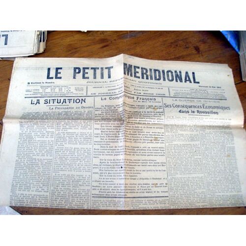 Le Petit Meridional N°14274 - Mercredi 12 Mai 1915