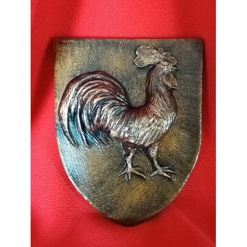 Blason Coq Gaulois Symbole National De La France