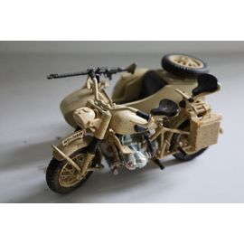 Maquette Moto Bmw Side Car R75-Polistil
