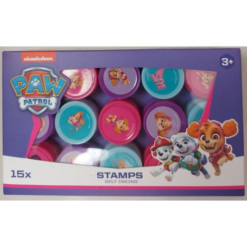 Pat Patrouille - 15 Tampons Encreurs - Stella