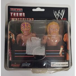 Jeu Jouet Figurine /2 Figurines / Catch / Ultimate Thumb Wrestlers / 8cm / Avec Hologramme