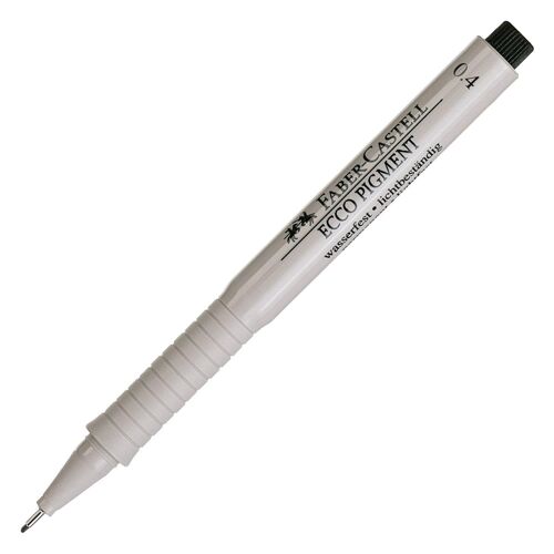 Faber-Castell Feutre Pigmentliner Ecco Pigment 0,4 Mm Noir
