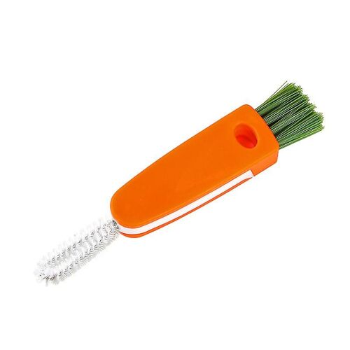 Brosse De Nettoyage Minuscule - 3 En 1 Mini Brosse De Nettoyage De Crevasse Multifonctionnelle - Outils De Nettoyage De Bouteille D'eau - Pour L'allaitement Bouteille Couvercle Couvercle Couvercle De