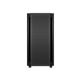 DeepCool CG560 - Mid tower - ATX étendu - panneau latéral fenêtré (verre trempé) - pas d'alimentation (ATX / PS/2) - noir - USB/Audio