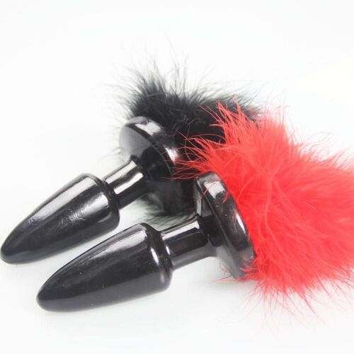 Plumes, Plug Anal En Silicone Confortable, Queue D'adulte, Jeux Érotiques De Flirt, Jouets Sexuels Pour Couple, Jeu De Rôle Sm