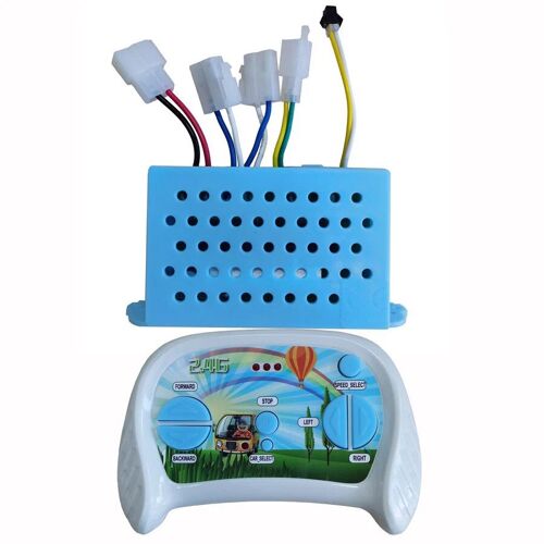 N ° 2 Set Complet - Récepteur De Télécommande Bluetooth Pour Voiture Électrique Pour Enfants Avec Fonction De Démarrage En Douceur, Émetteur Rc 12v Toutes Sortes De Contrôleurs
