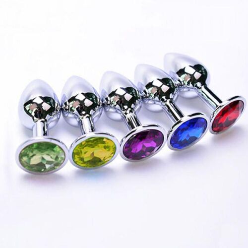 Mini Plug Anal En Métal Pour Adultes, Dilatateur Anal De Couleur Gelée, Pour Hommes Et Femmes, Jouet Amusant Pour Flirter, Masturbation