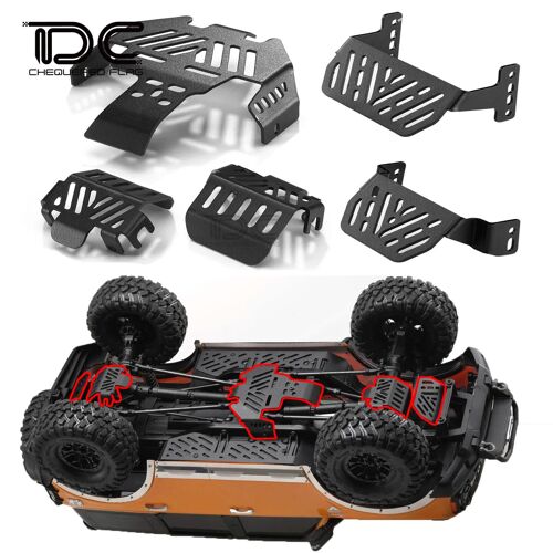 Dj-1139 - Pièces De Mise À Niveau De Véhicule De Voiture Rc, Simulation Protect Armor Decor, Accessoires Pour T4 New Bronco 2021, 92056, 4, 82076, Peugeot 1/10