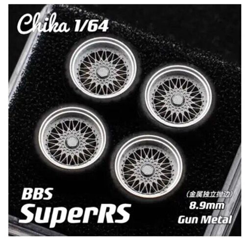 Superrs Gray 8.9 Mm - Pièces De Modification Faites À La Main, Pneus Et Roues, 1/64mm