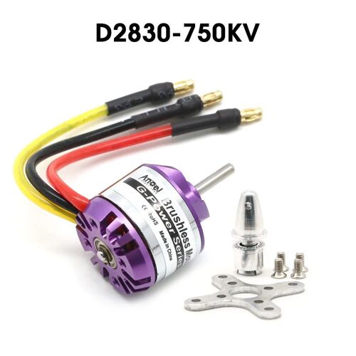 D2830 750kv - Moteur Sans Balais Pour Mini Multicopter Rc, Avion À Ailes Fixes
