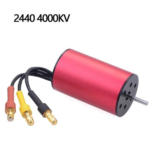 2440 4000kv - Moteur Sans Balais Étanche Pour Voiture Et Camion Rc Wtloile, Bby