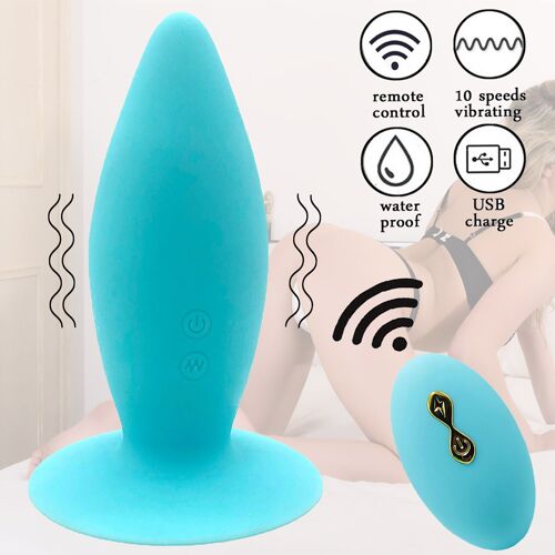 Vibromasseur À Prise Anale, Charge Usb, Appareil Électronique Silencieux, Jouet Sexuel Avec Télécommande, Masseur De Prostate, Produits Pour Adultes