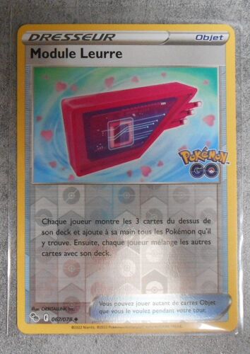 Carte Pokemon Module Leurre Reverse 067/078 - Eb10.5 - Pokemon Go - Vf