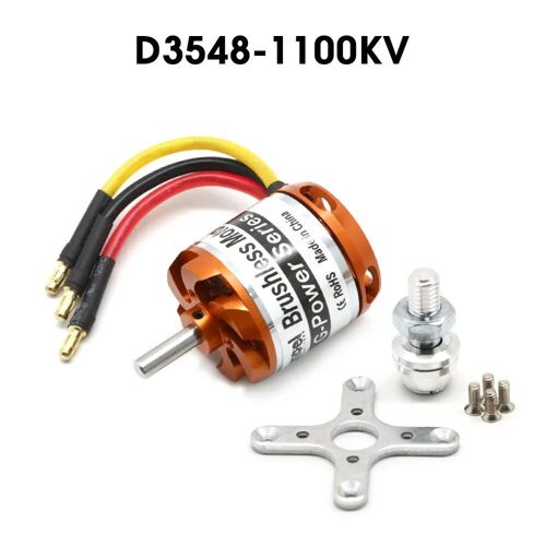 D3548 1100kv - Moteur Sans Balais Pour Mini Multicopter Rc, Avion À Ailes Fixes