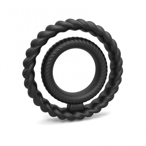 Anneaux En Silicone Pour Hommes, Double Pénis, Verrouillage, Retardement De L'éjaculation, Anneau D'érection, Dickring, Jouets Sexuels Érotiques Pour Couples