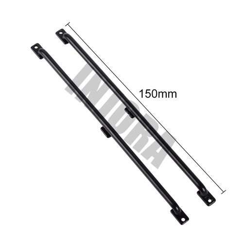 150 Mm - Main Courante À Coque En Métal, 2 Pièces, 75mm/133mm, Longueur Pour 1/10 Rc Crawler Trx-4 Trx4 Axial Scx10 90046