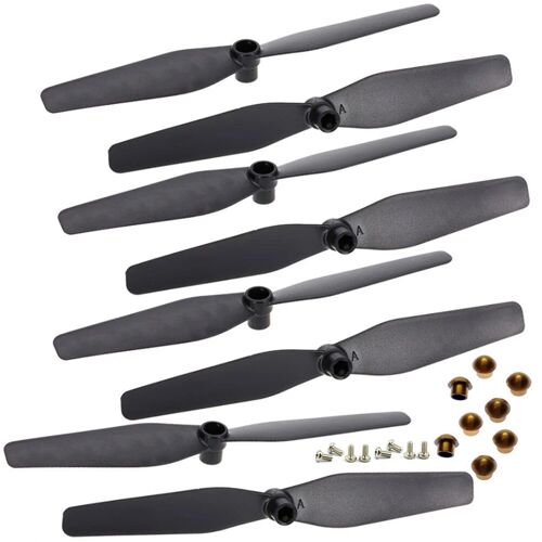 8 Propulseurs - Kit De Pièces De Rechange Pour Drone Rc S167 S166 Éventuelles 500, Cadre De Protection Proplessérique Csj S167 Gps, Bras De Quadrirotor, Moteur, Vis D'arbre D'engrenage-Générique