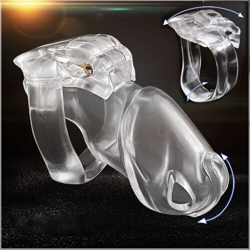 Anneau De Pénis Pour Hommes, Anneau De Pénis Élargi, Dispositif De Chasteté, Cage À Coq Bdsm, Serrure De Bondage, Jouets Sexuels Pour Hommes, Entraîneur Saint